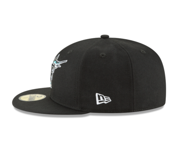 New Era Marlins Youth Hat - Wool