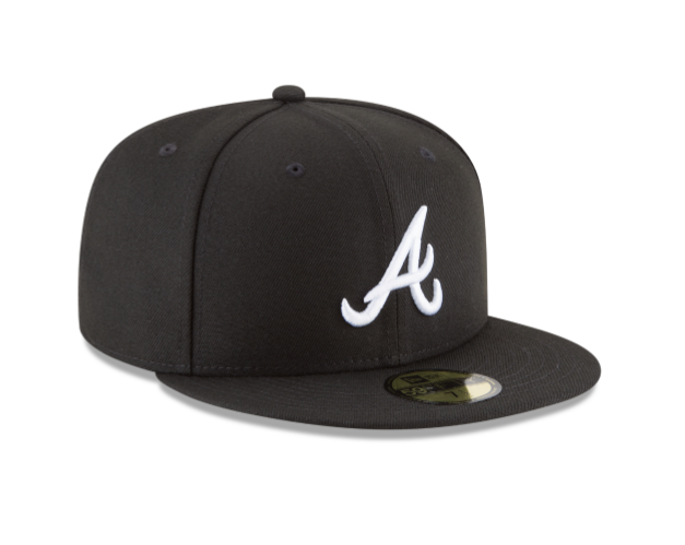 New Era Braves Youth Hat - Embroidered