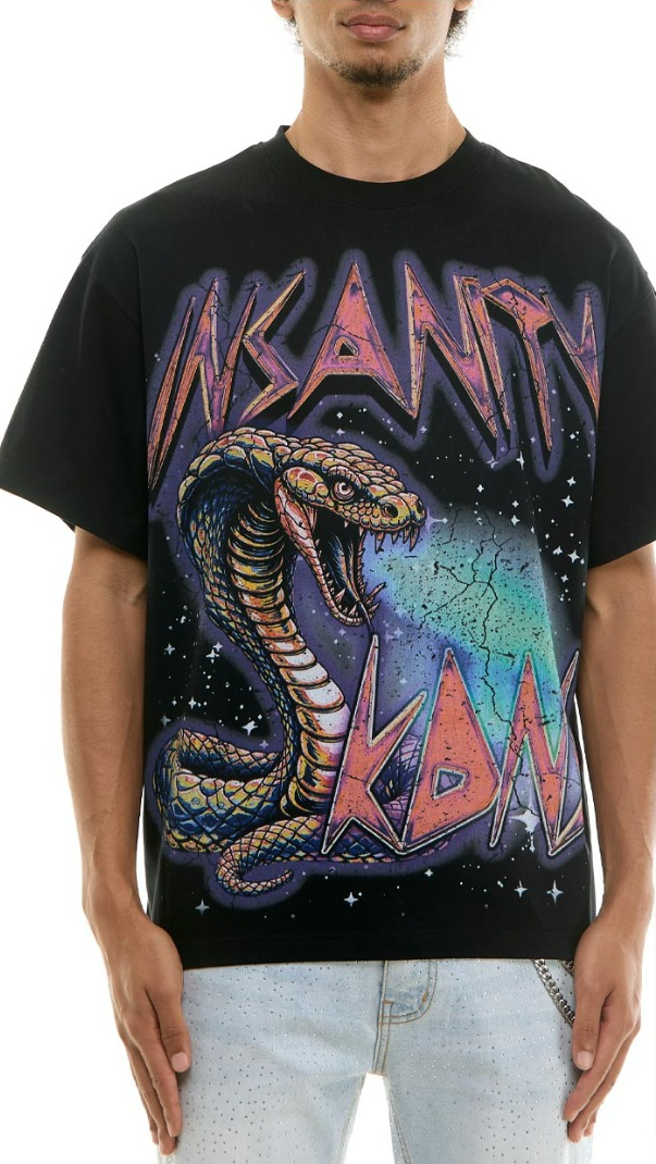 KDNK Insanity Graphic T-Shirt