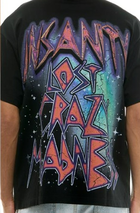 KDNK Insanity Graphic T-Shirt