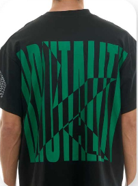 KDNK Brutality T-Shirt – Black Graphic Bear Tee
