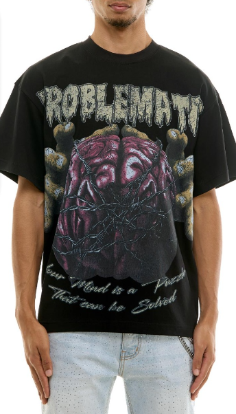 KDNK Problematic T-Shirt – Black Graphic Tee