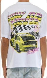 KDNK Racing Graphic T-Shirt – White