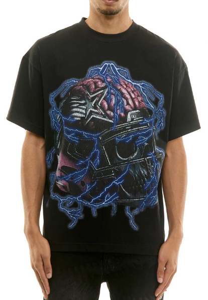 KDNK Brain Super Charger Graphic T-Shirt