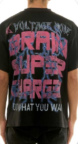 KDNK Brain Super Charger Graphic T-Shirt