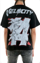 Kdnk Velocity T-Shirt - Graphic Black
