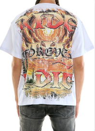KDNK “Ride Til I Die” T-Shirt – White