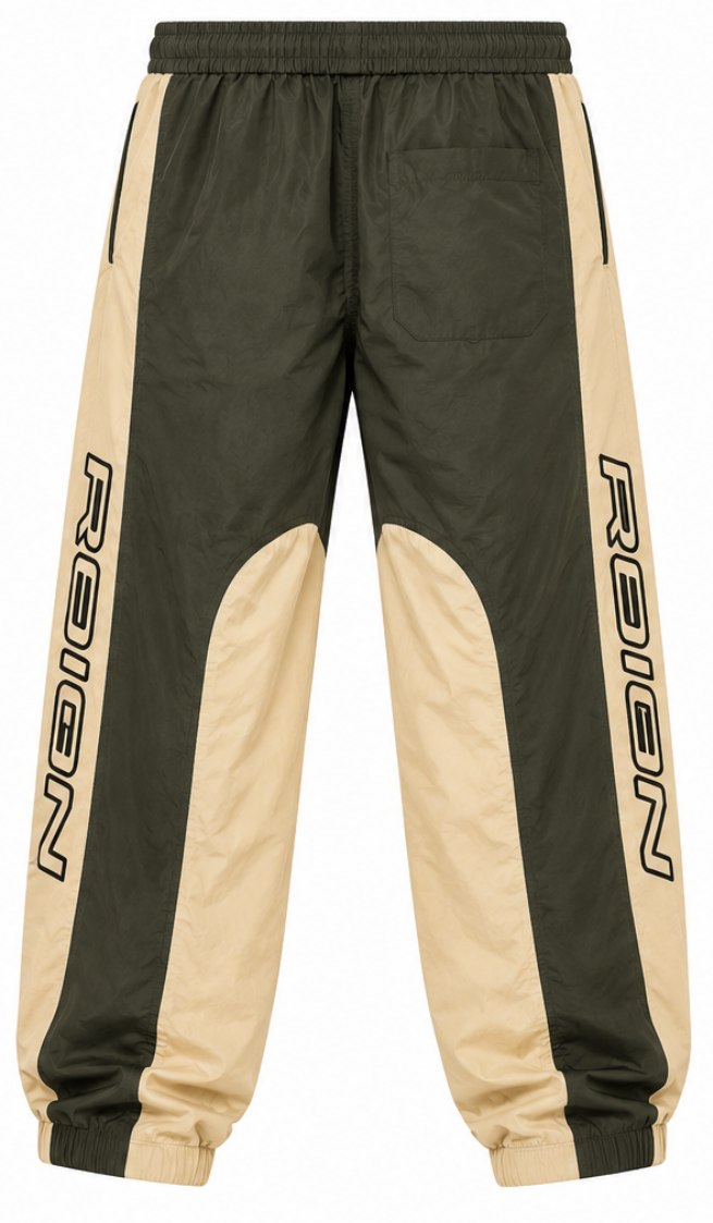 SACRE REIGN Reign Multi Panel Nylon Pants