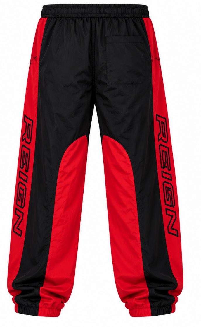 SACRE REIGN Reign Multi Panel Nylon Pants