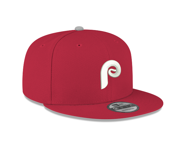 New Era 9FIFTY Philadelphia Phillies Cardinal Snapback Cap