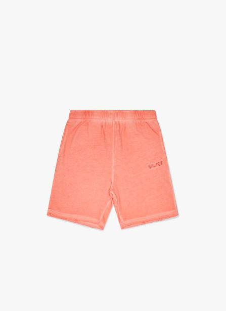 Silnt Chptrs Logo Shorts - Raw Hem Navy