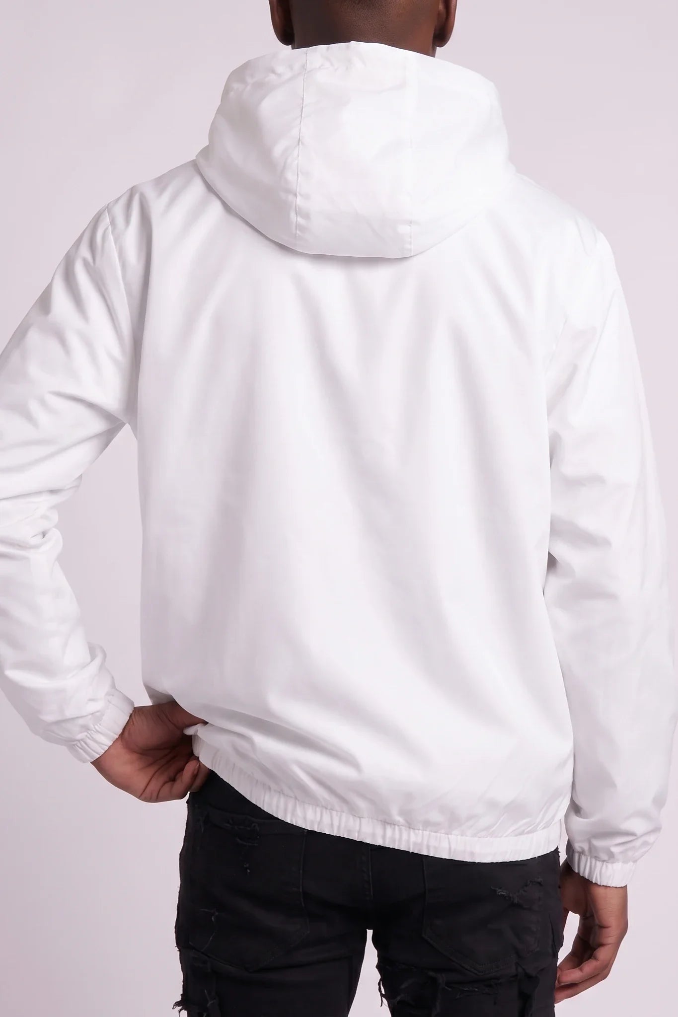 6TH NBRHD Sleek Relaxed Nylon Jacket
