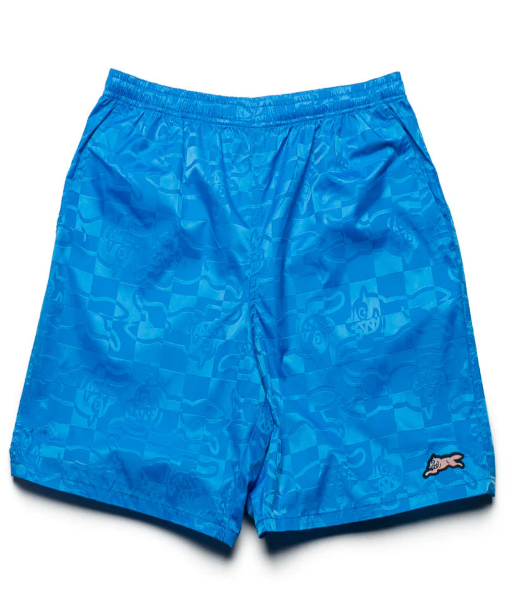RUNNING CHECK SHORTS