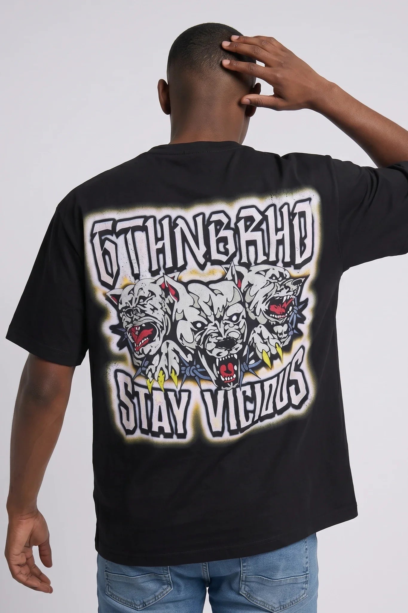 6Th Nbrhd Stay Vicious Men's T-Shirt