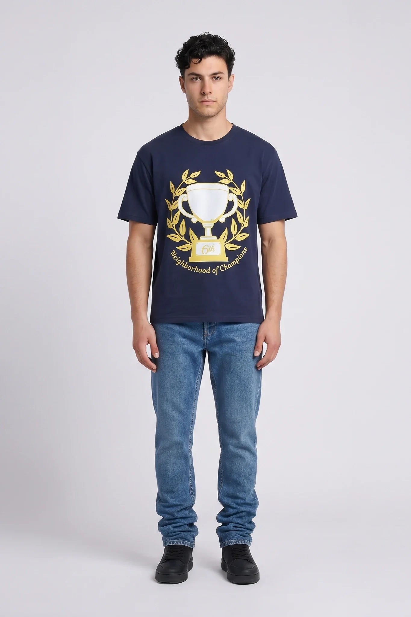 6Th Nbrhd Trophy Men's T-Shirt