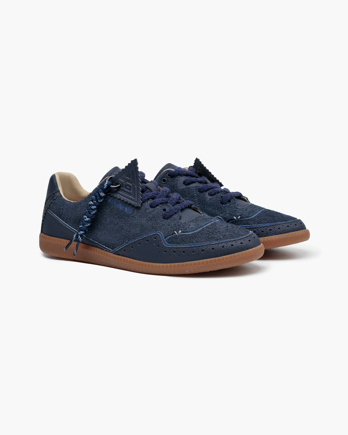 Valabasas Abel Sneakers - Braided Lace Navy