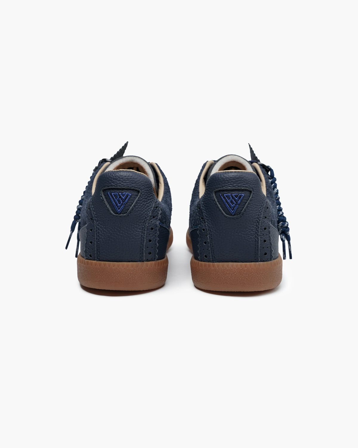 Valabasas Abel Sneakers - Braided Lace Navy