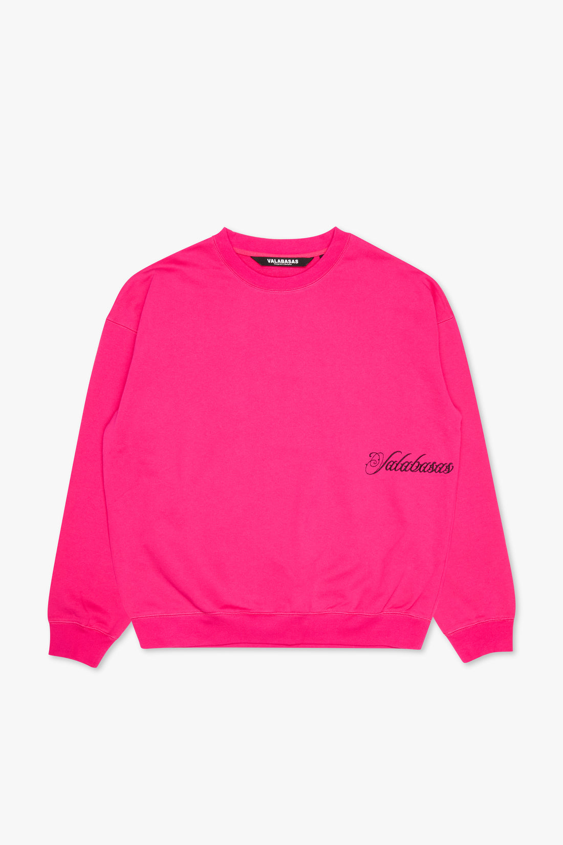 "ALLOY" FUSCHIA CREW NECK