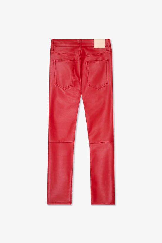 "JEDI" SKINNY/STACKED FLARE RED