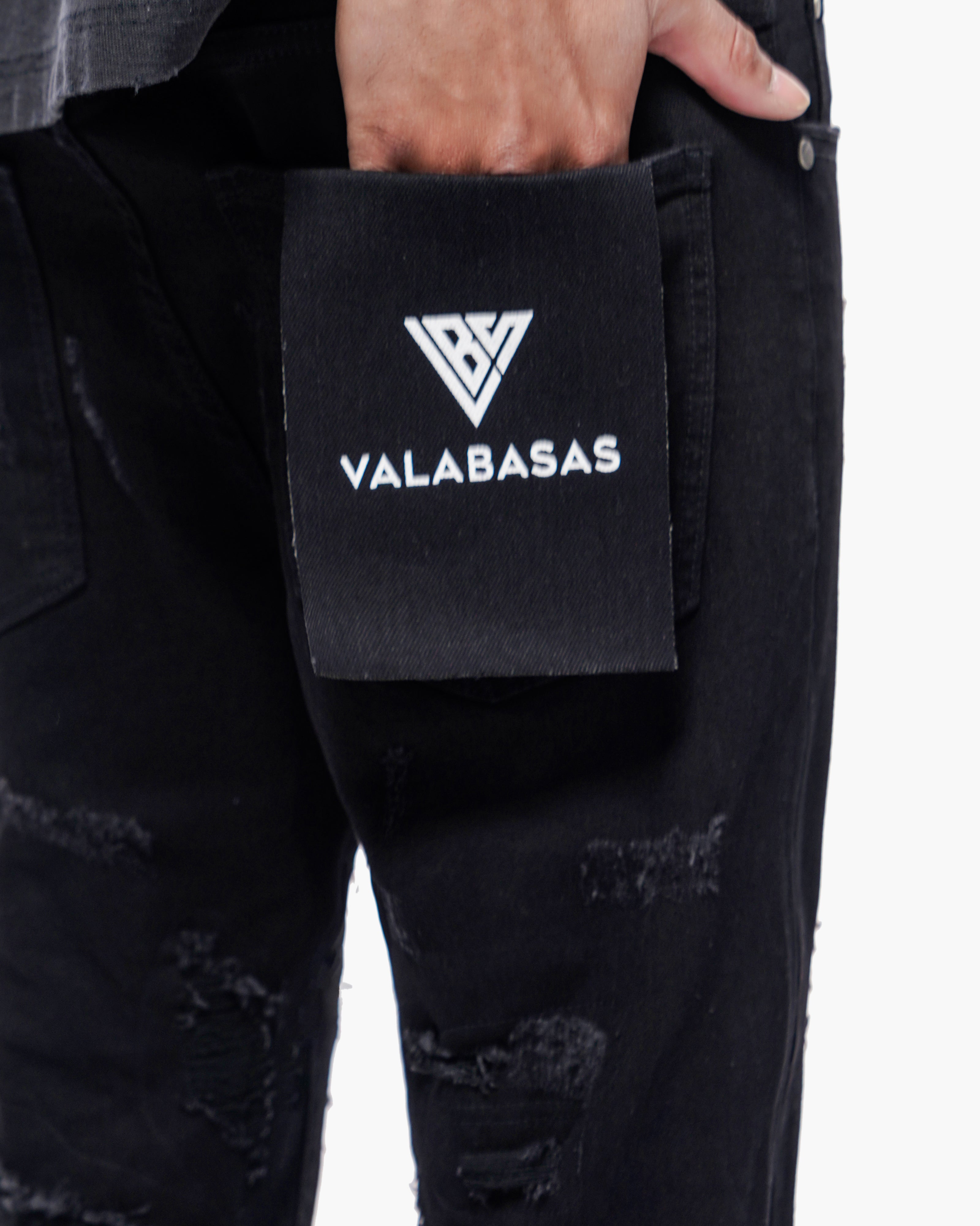 Valabasas Edge Jet Skinny Jeans