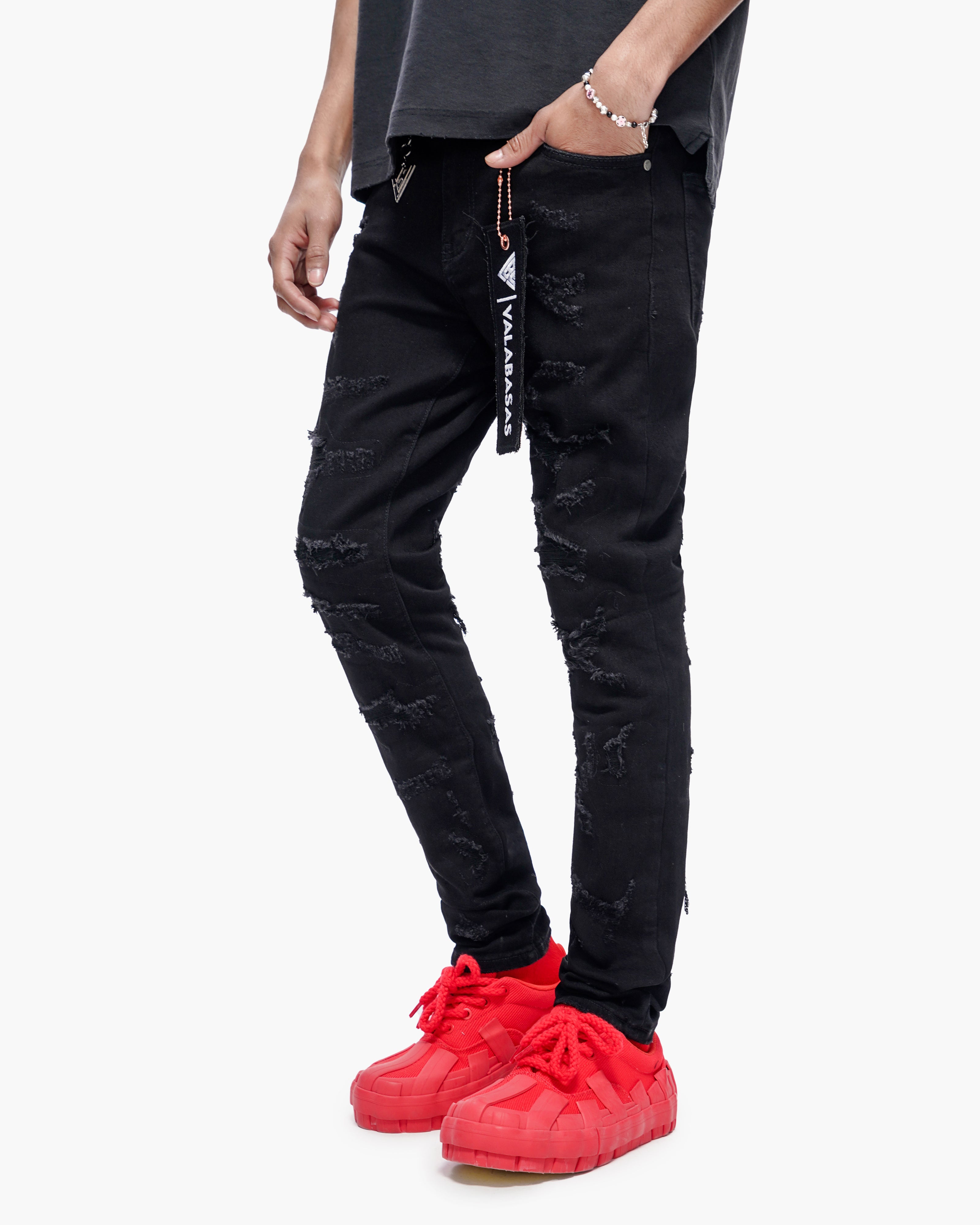 Valabasas Edge Jet Skinny Jeans