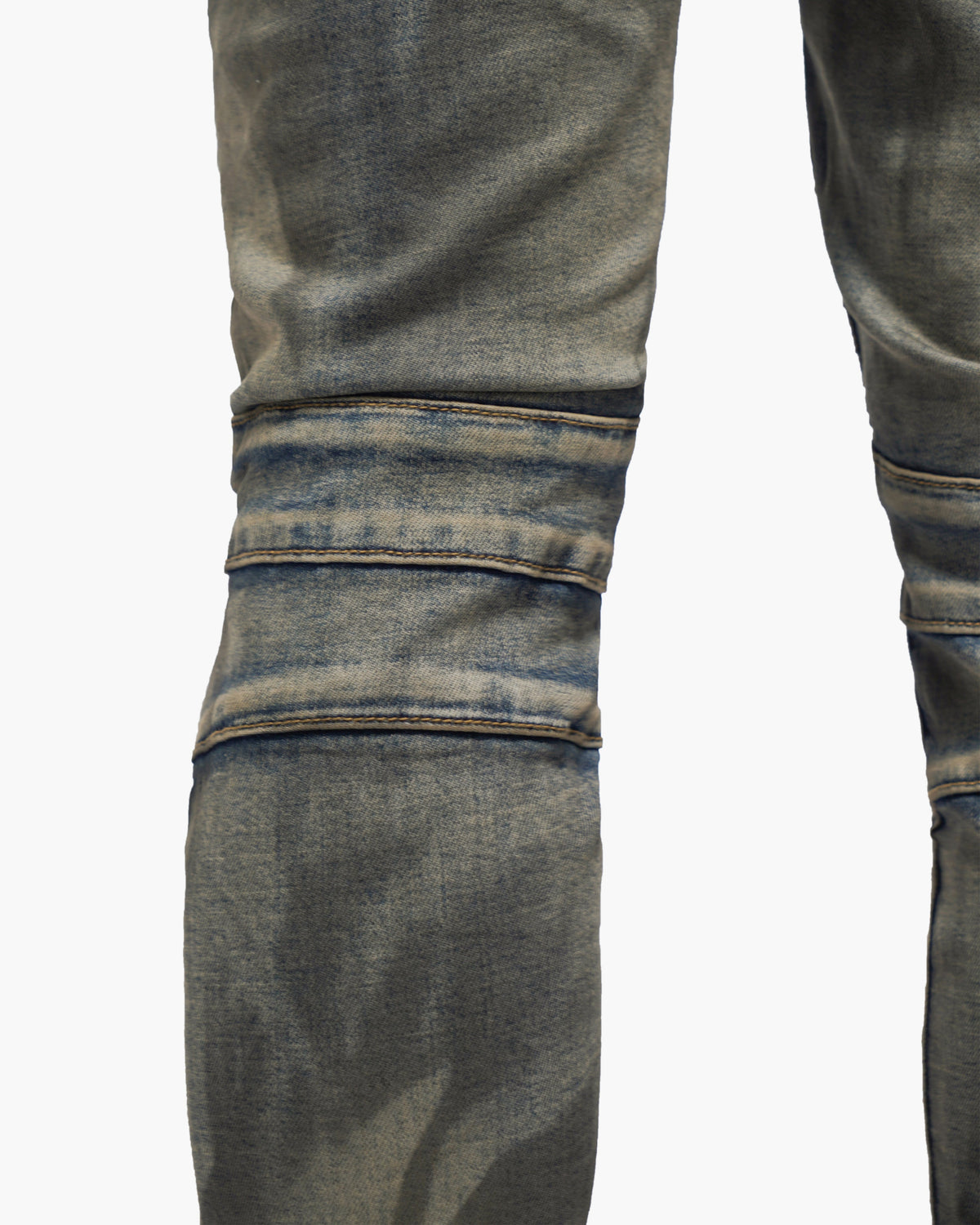 Mr.Biker Dirty Wash Skinny Jeans