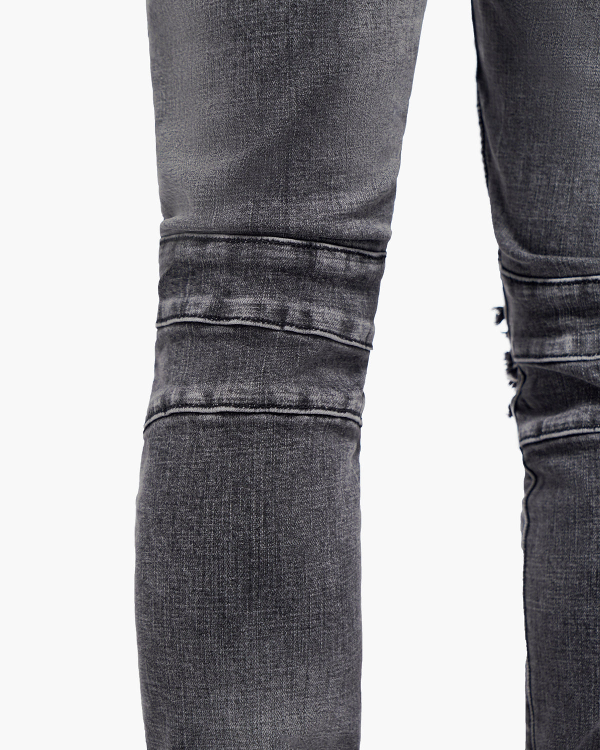 Mr.Biker Grey Skinny Jeans