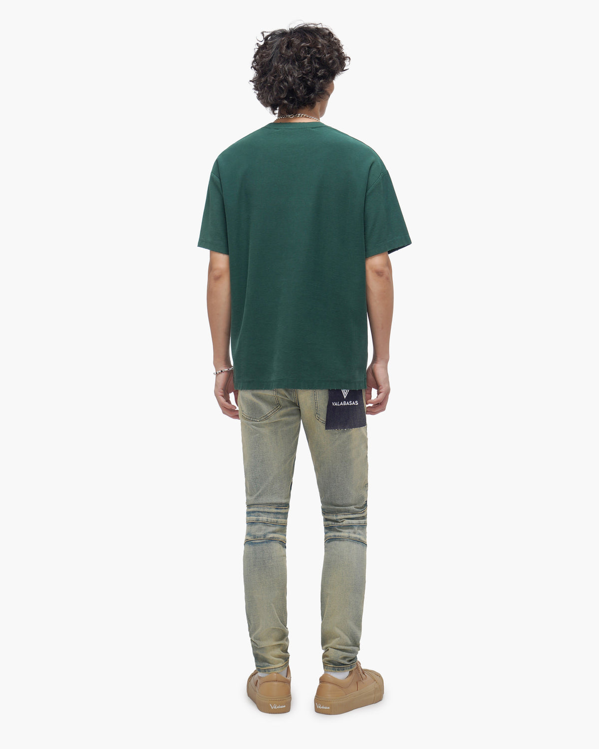 Mr.Biker Vintage Wash Skinny Jeans