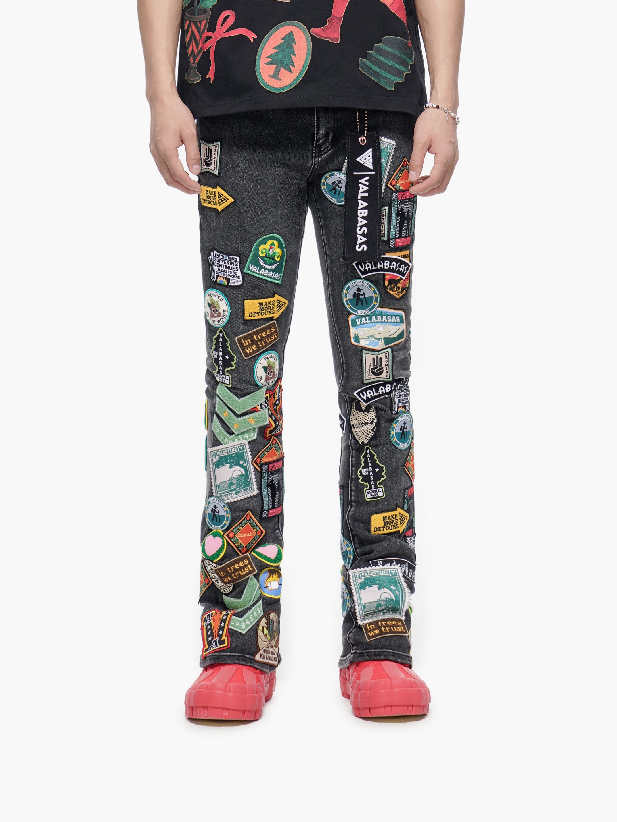 VALABASAS Axis Stacked Jean