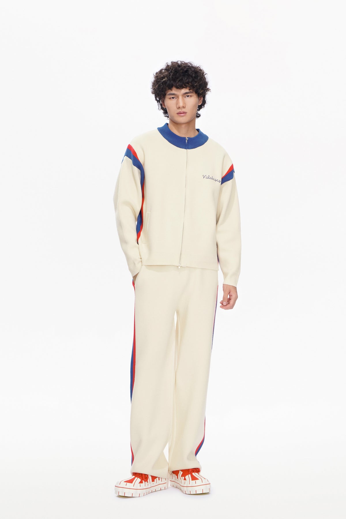 Valabasas Script Jacket - Embroidered Apricot