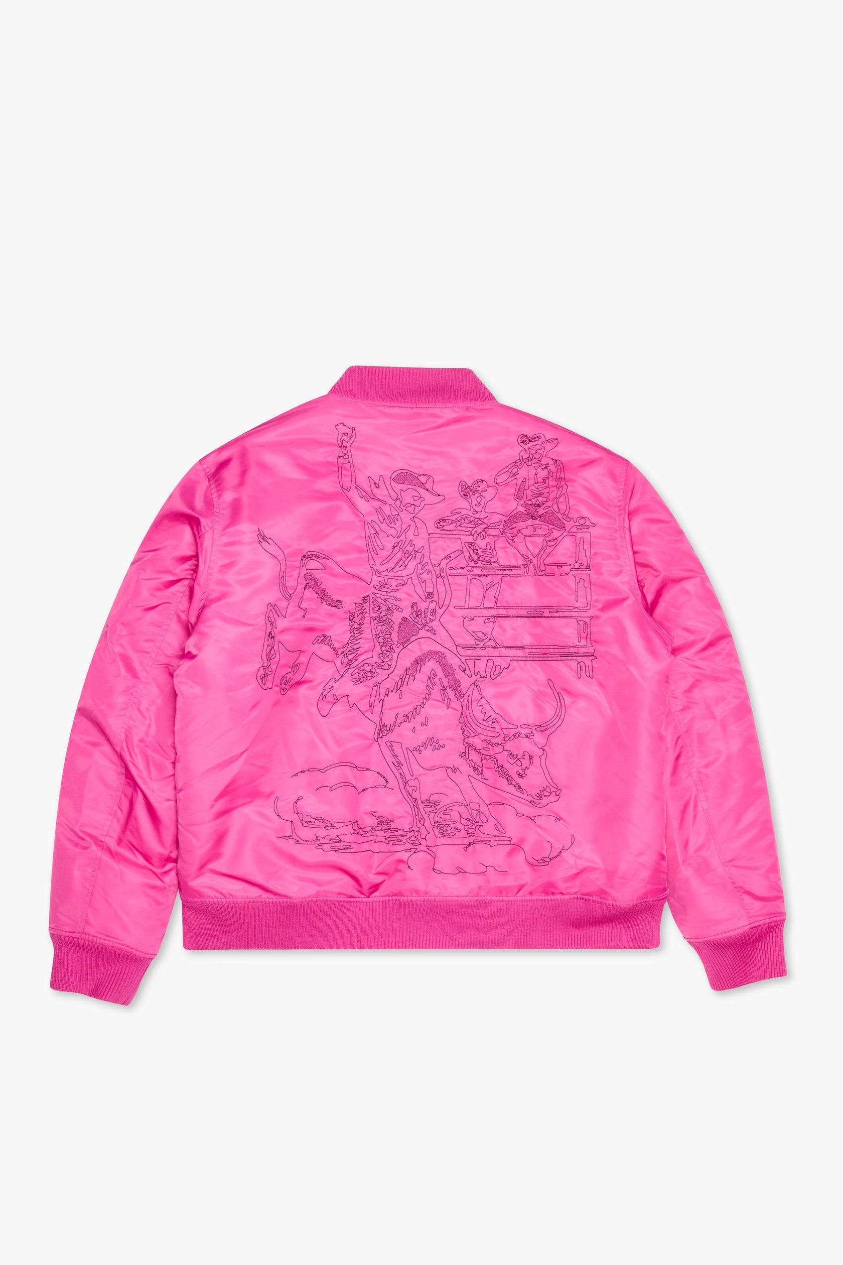 "FIRST CLASS" FUCSHIA JACKET