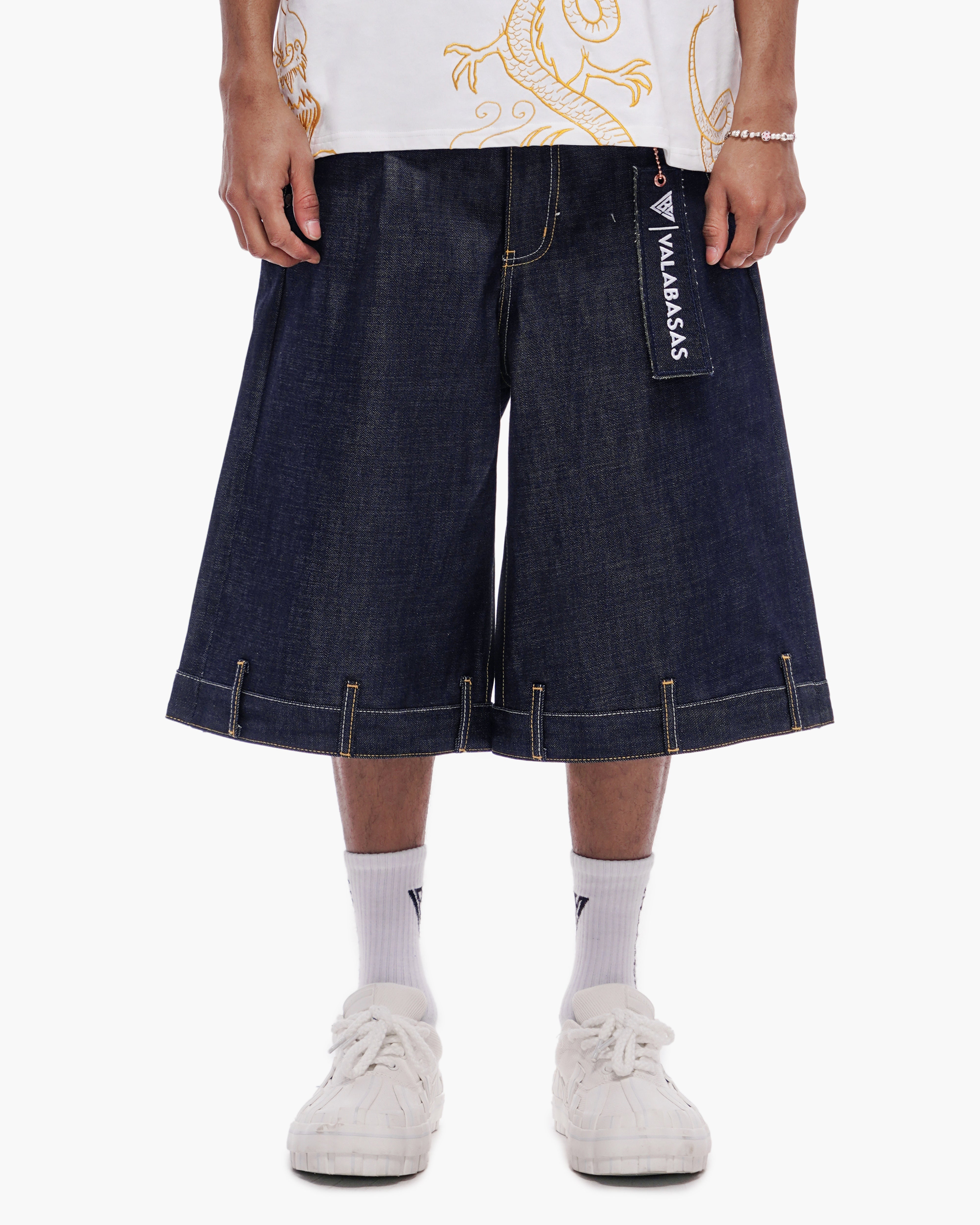 Valabasas Tora Denim Shorts - Baggy Fit