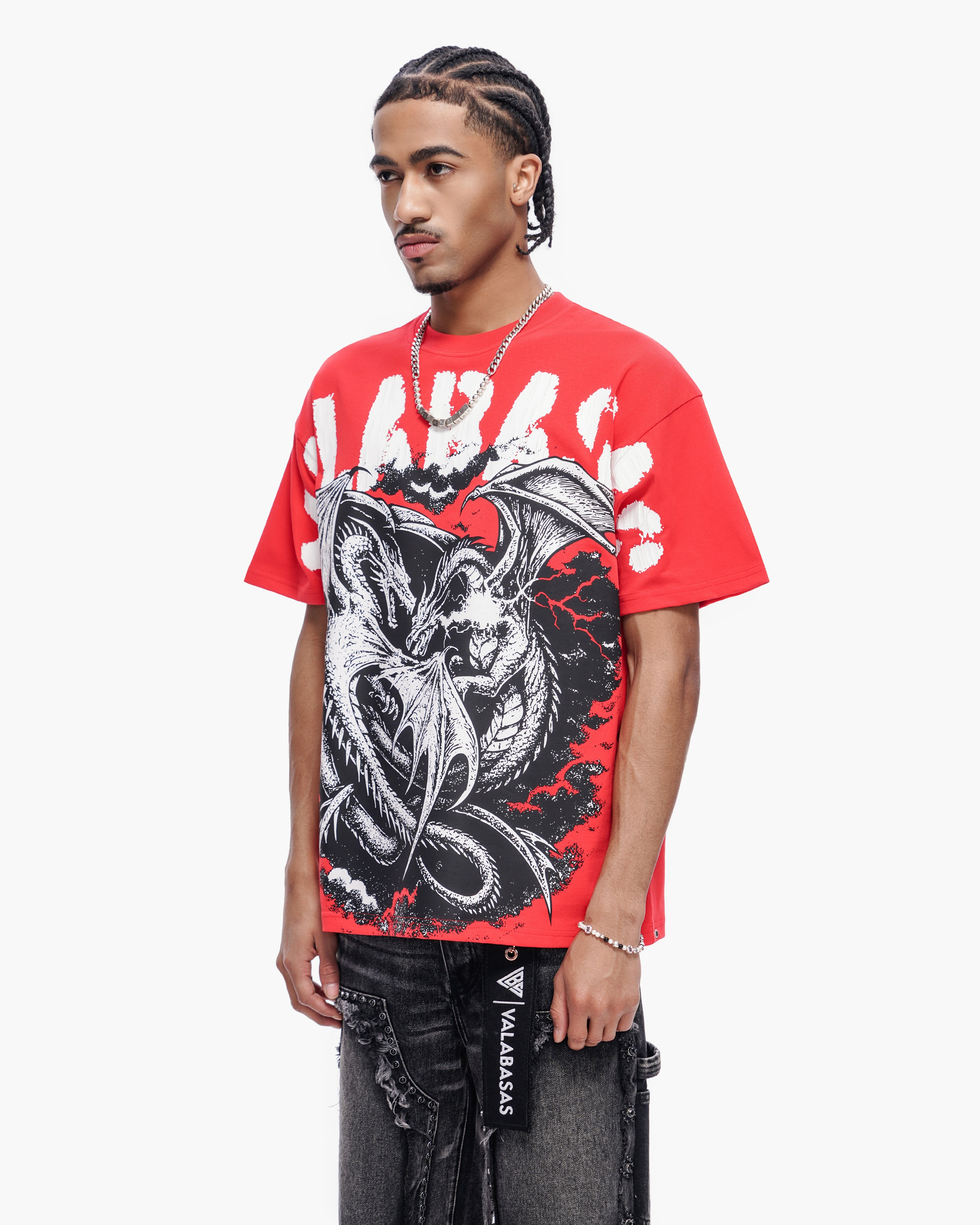 Valabasas Dragon Tee - Oversized Fit