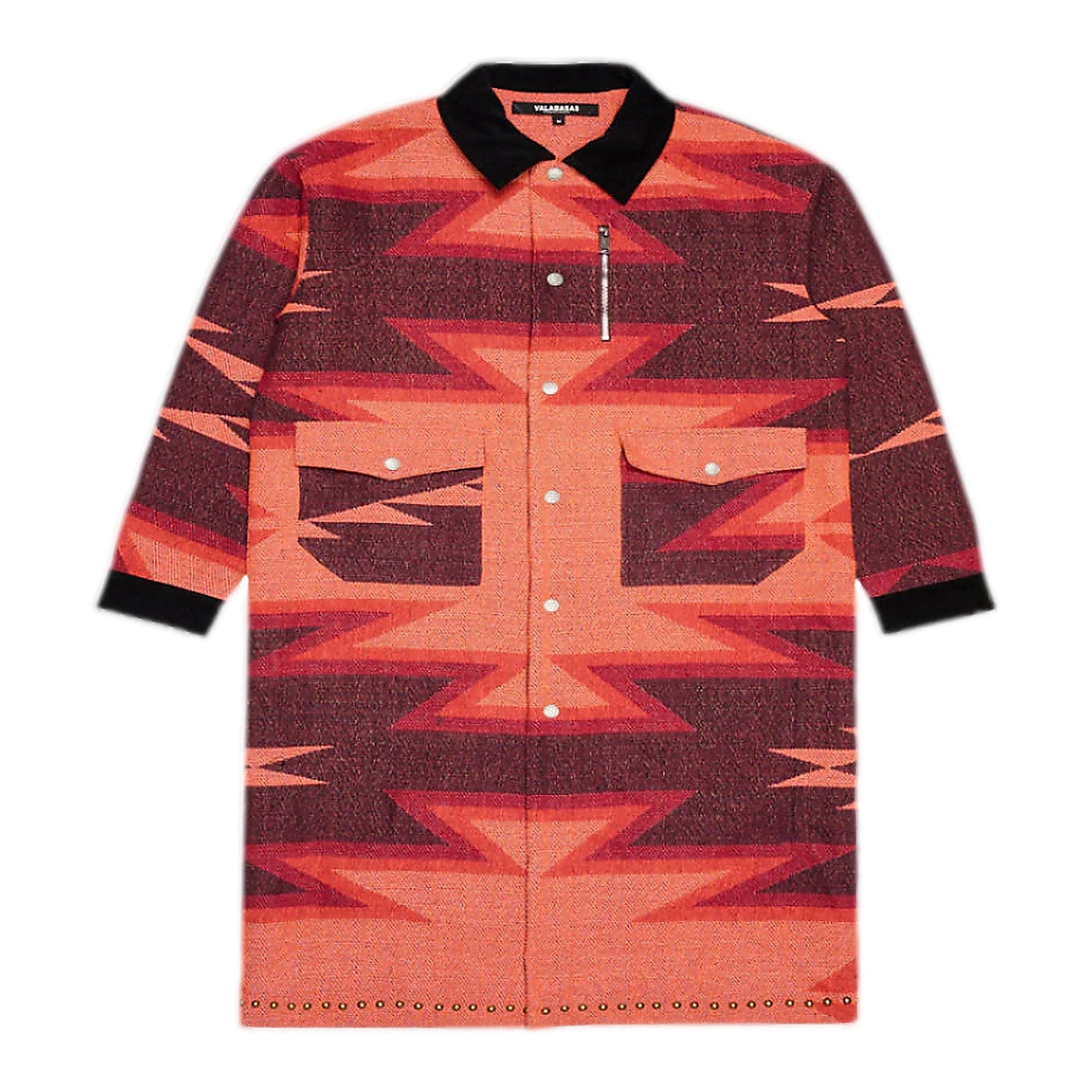 Valabasas "Duster" Trench Coat - Patterned Design