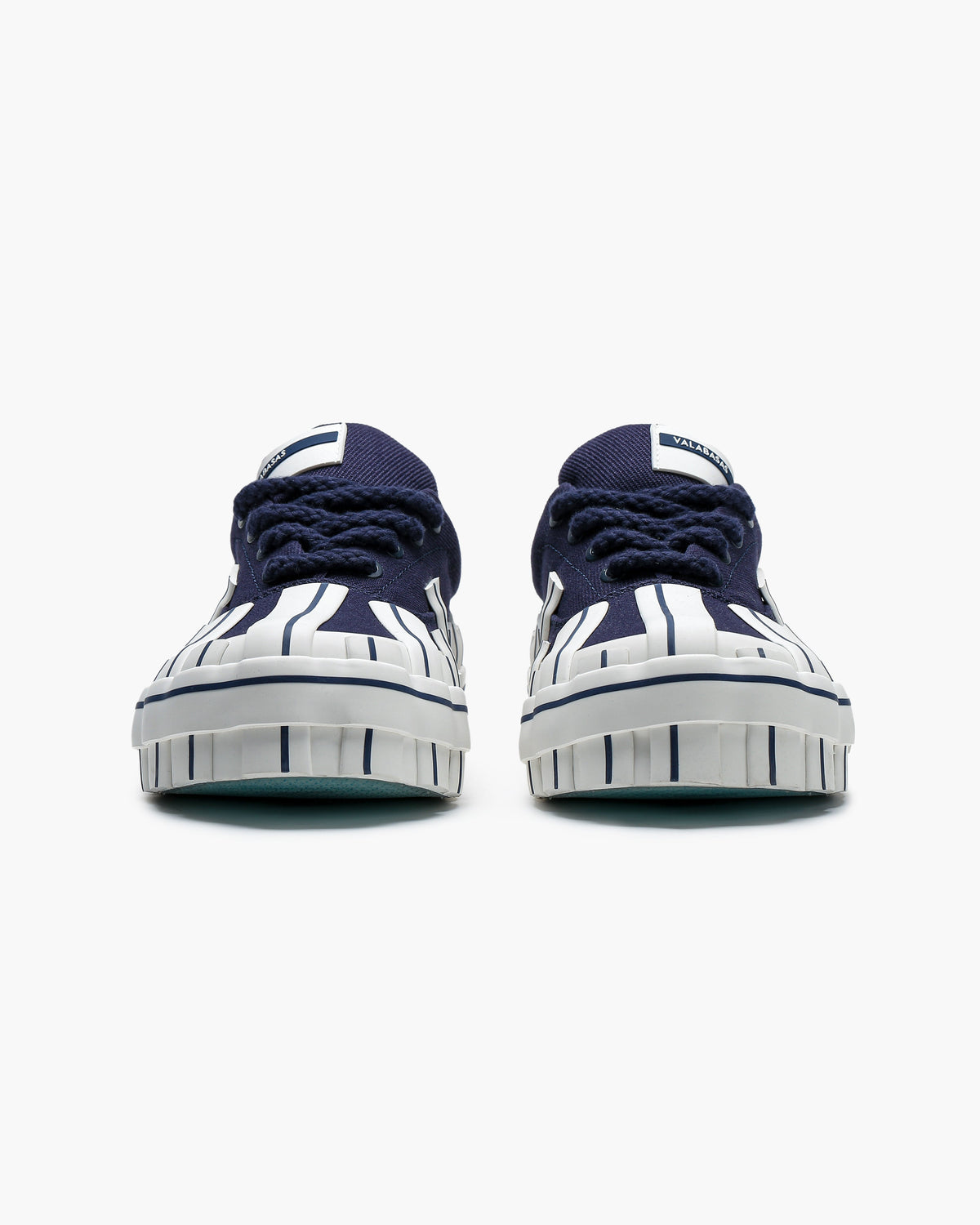 Yuratsu 100 Navy White Sneakers