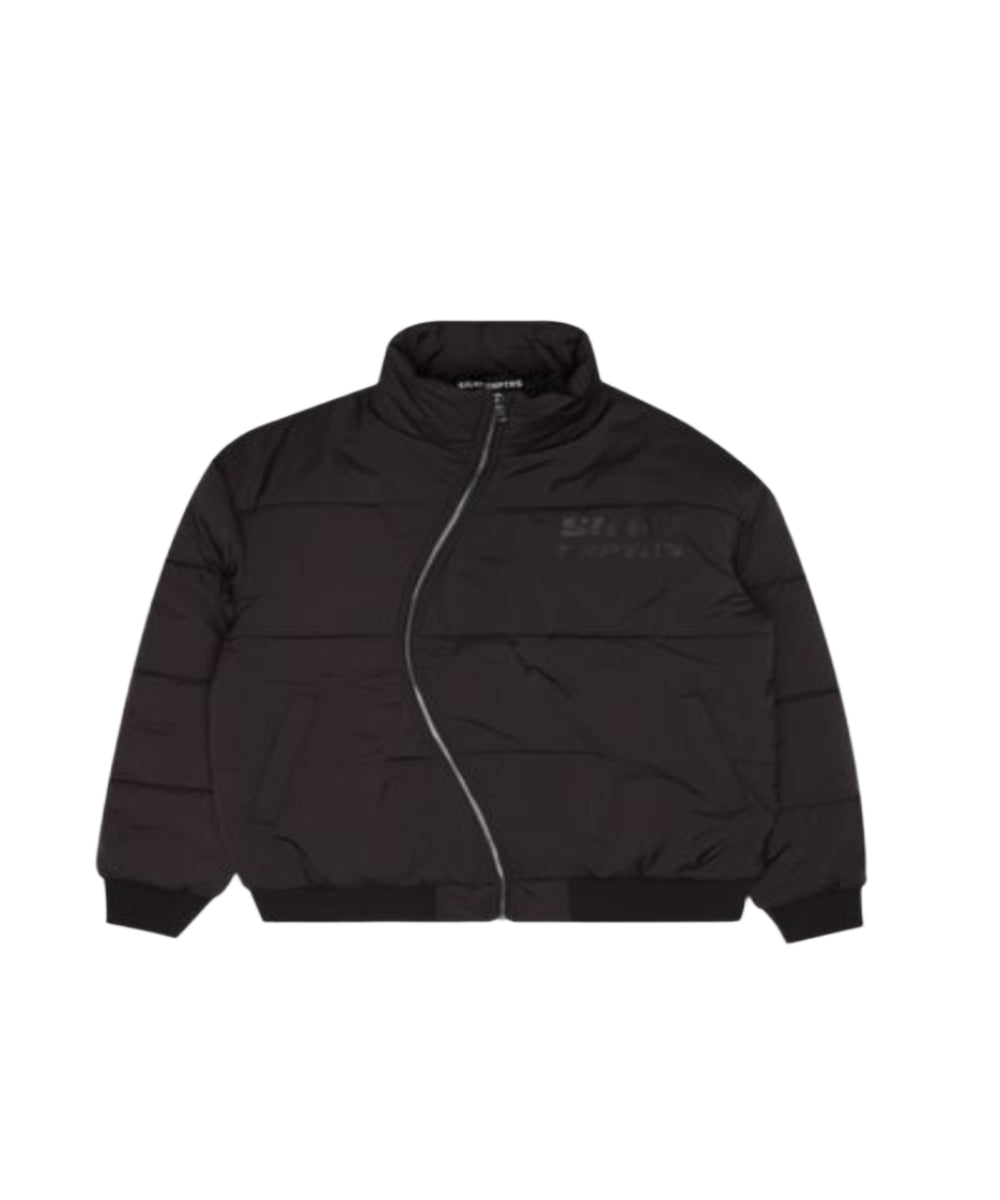 "IRREGULAR" JACKET BLACK