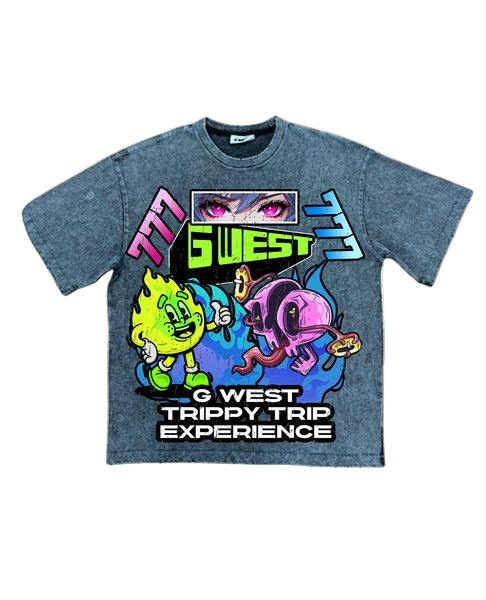 G WEST Trippy Trip 777 Tee