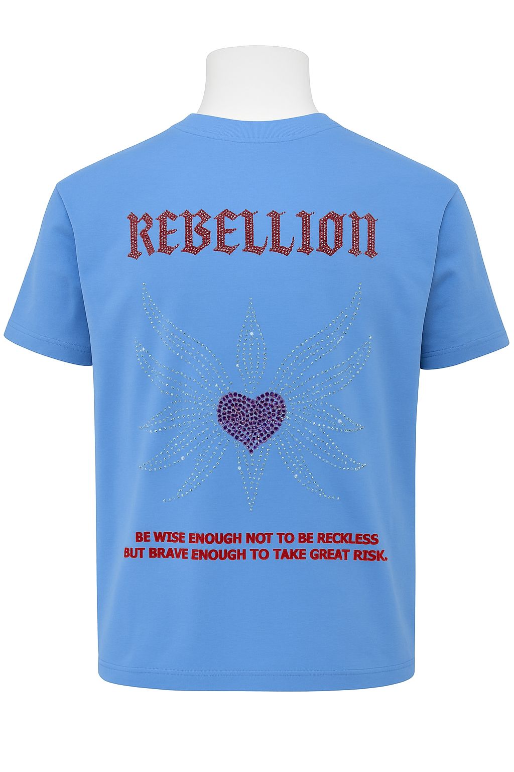 Reelistik Rebellion Diamond Rhinestone T-Shirt