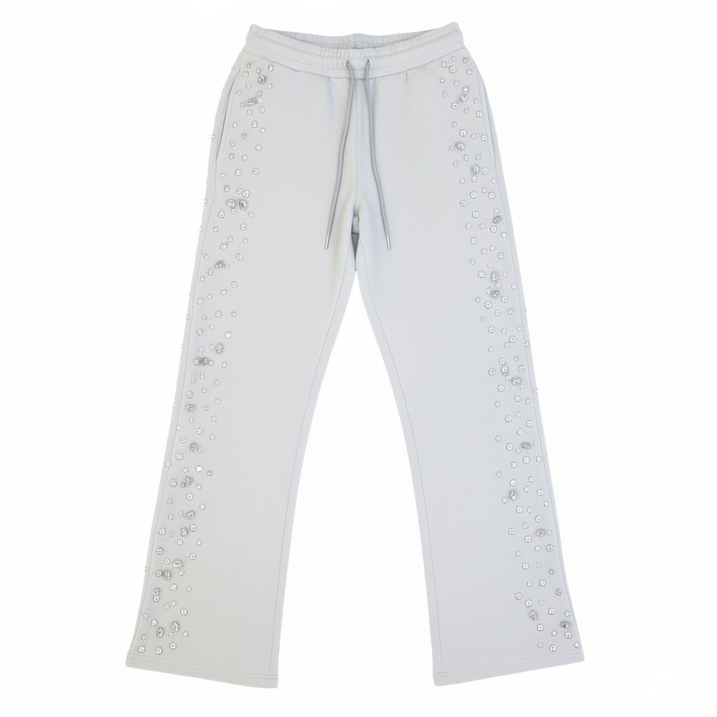 Red Poppy Men's Gray Sweatpants