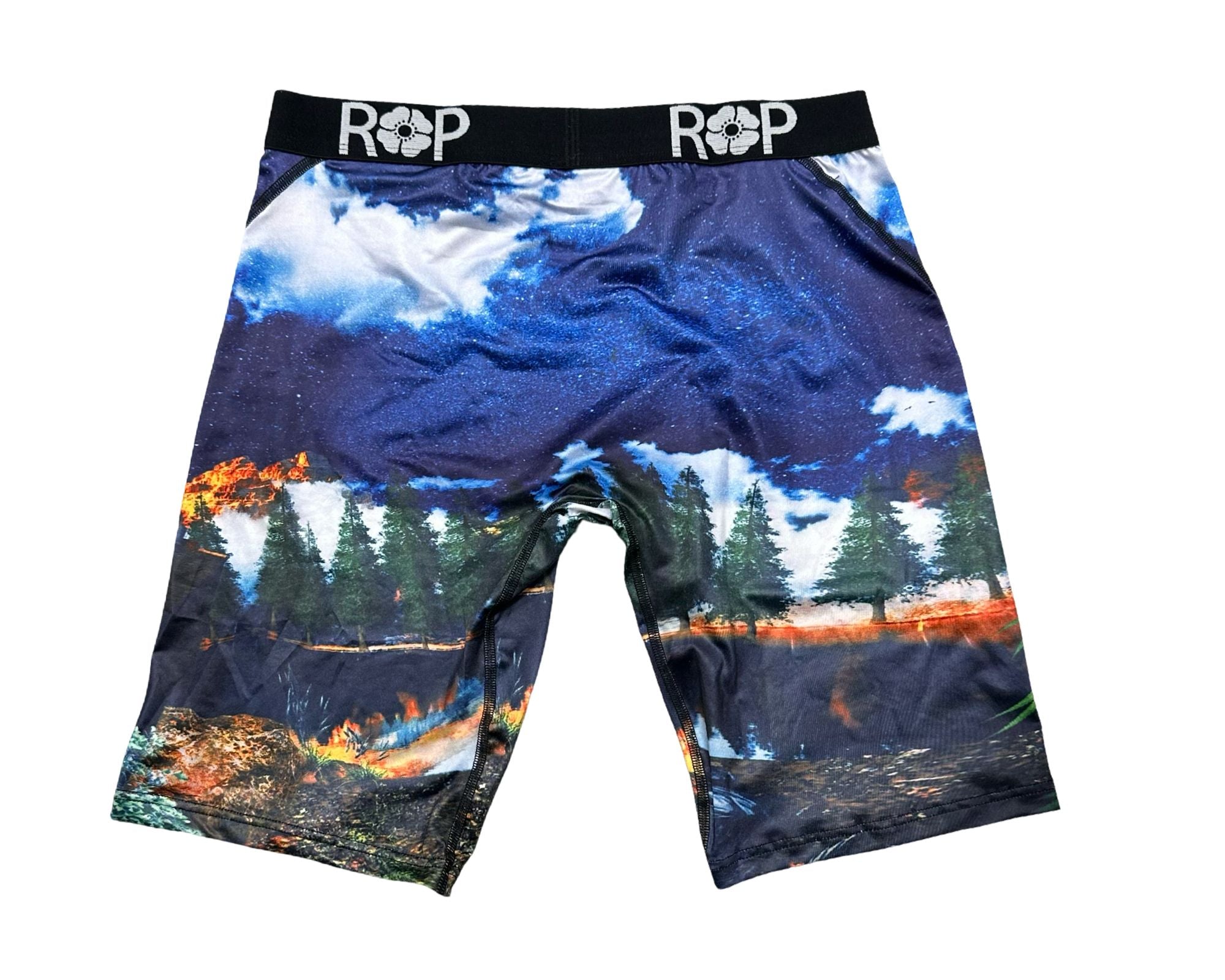 Red Poppy Campfire Underwear - Graphic
