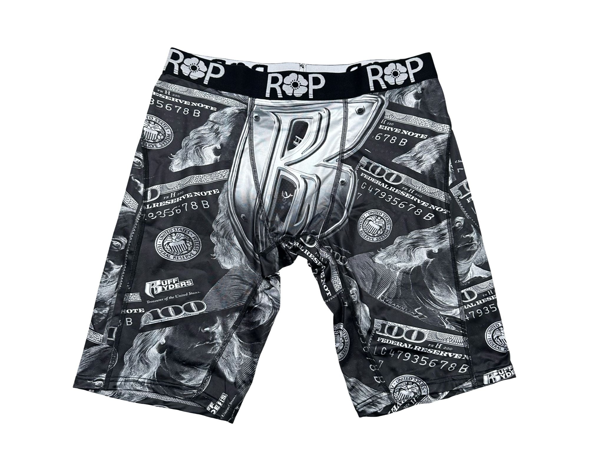 Red Poppy Money Boxer Briefs - Graphic