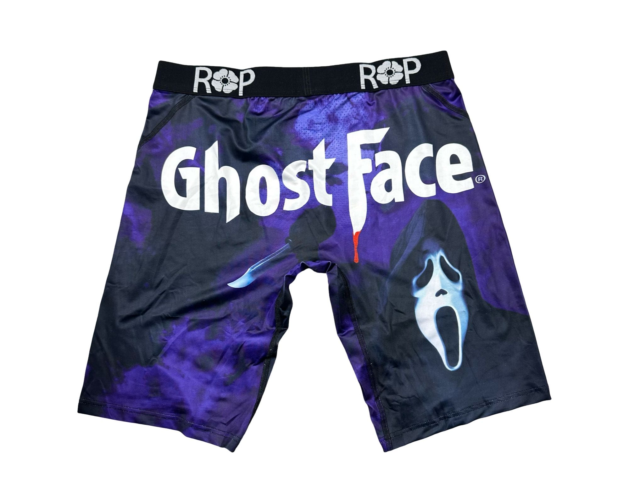 Red Poppy Ghost Face Underwear - Graphic