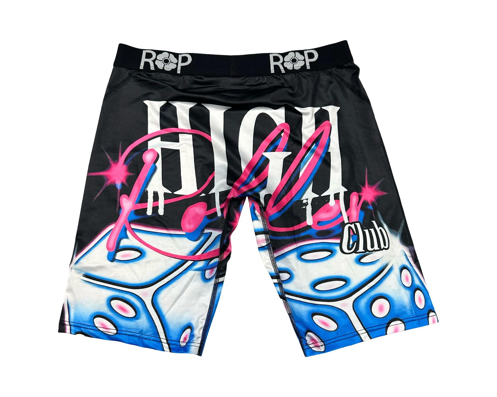 Red Poppy High Roller Shorts - Graphic