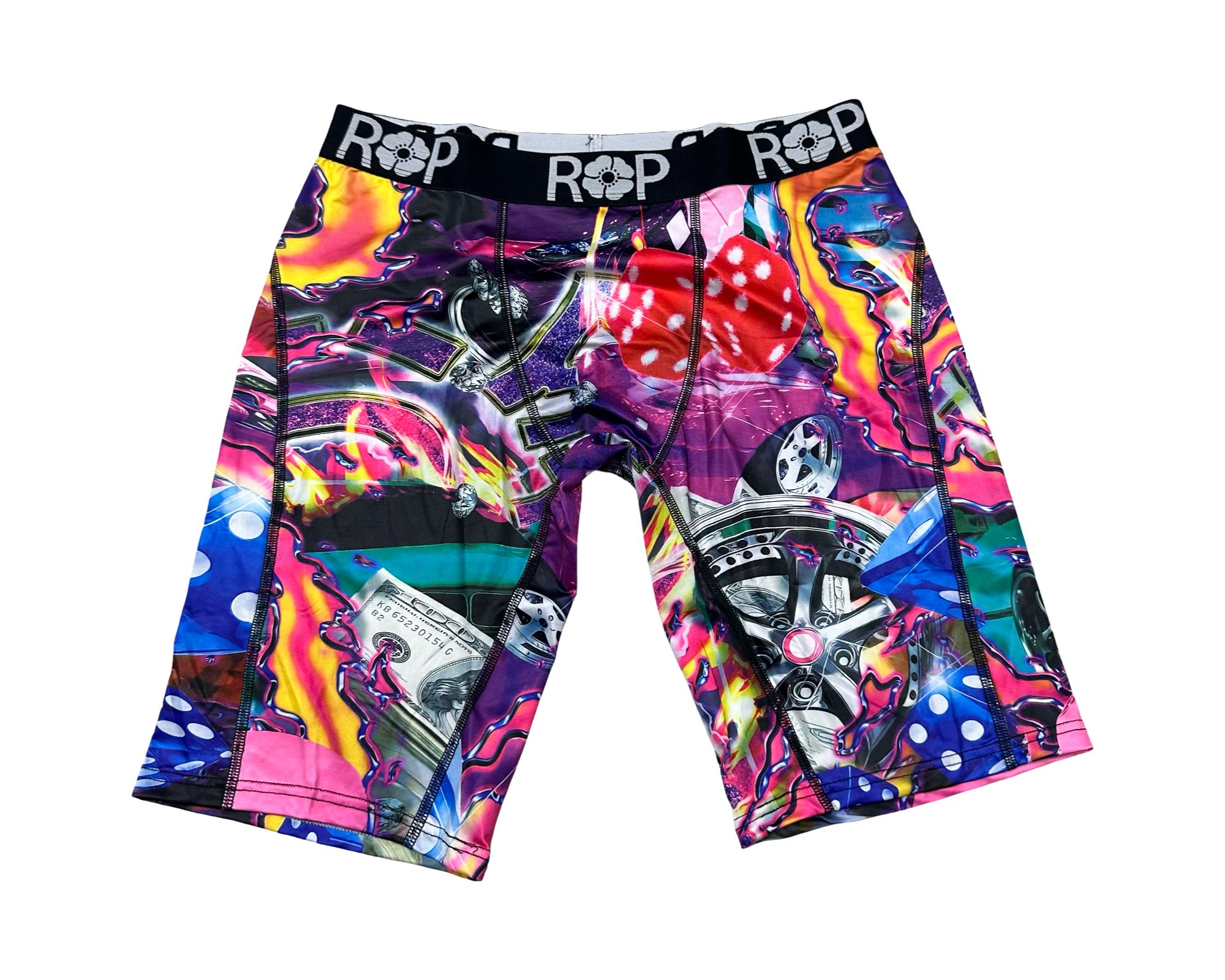 Red Poppy Chaos Underwear - Graphic