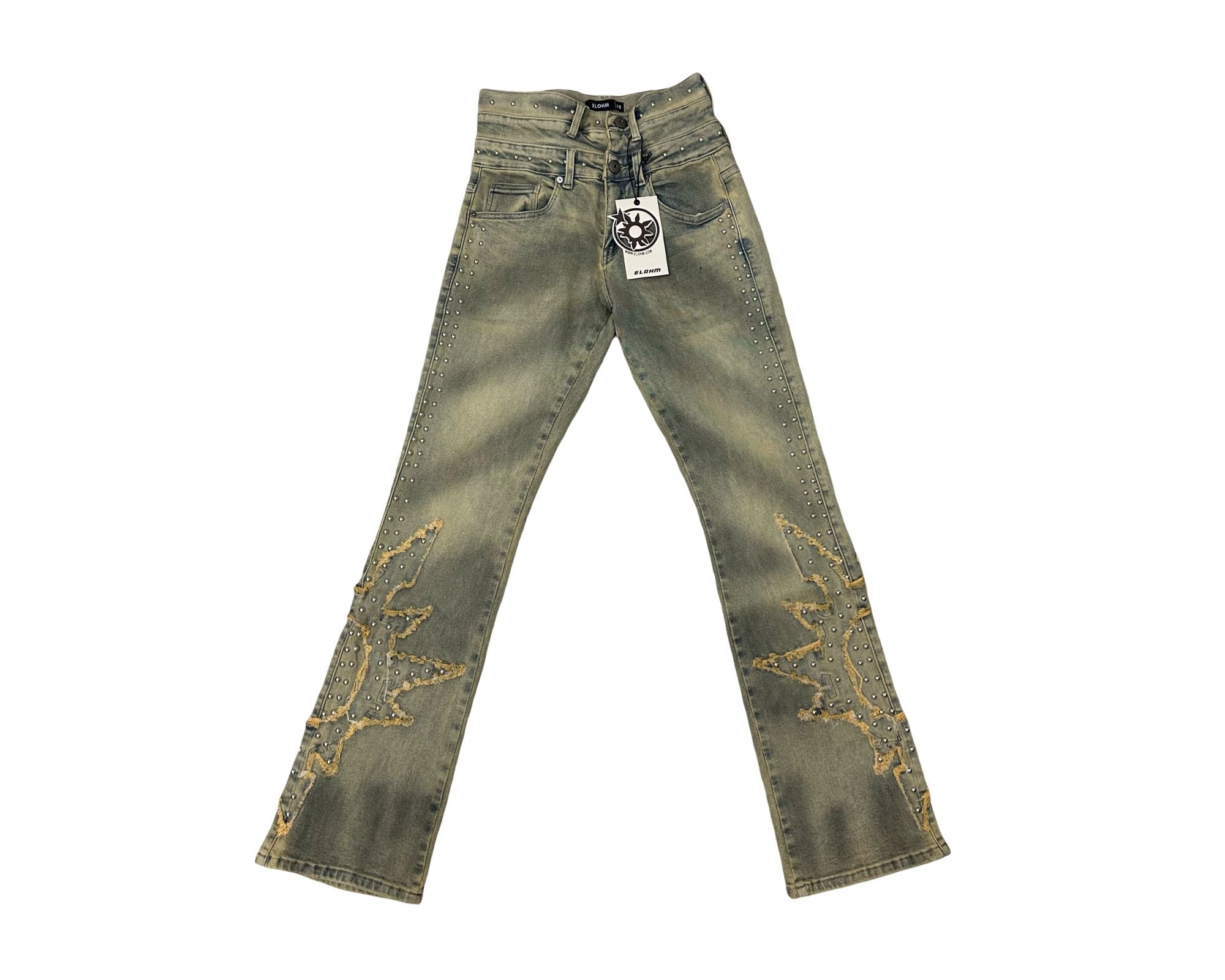Elohm Dune Jeans - Olive Color