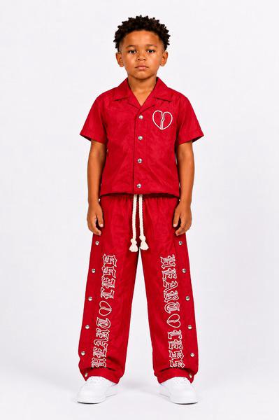 Kid's Heartless Nylon Pants
