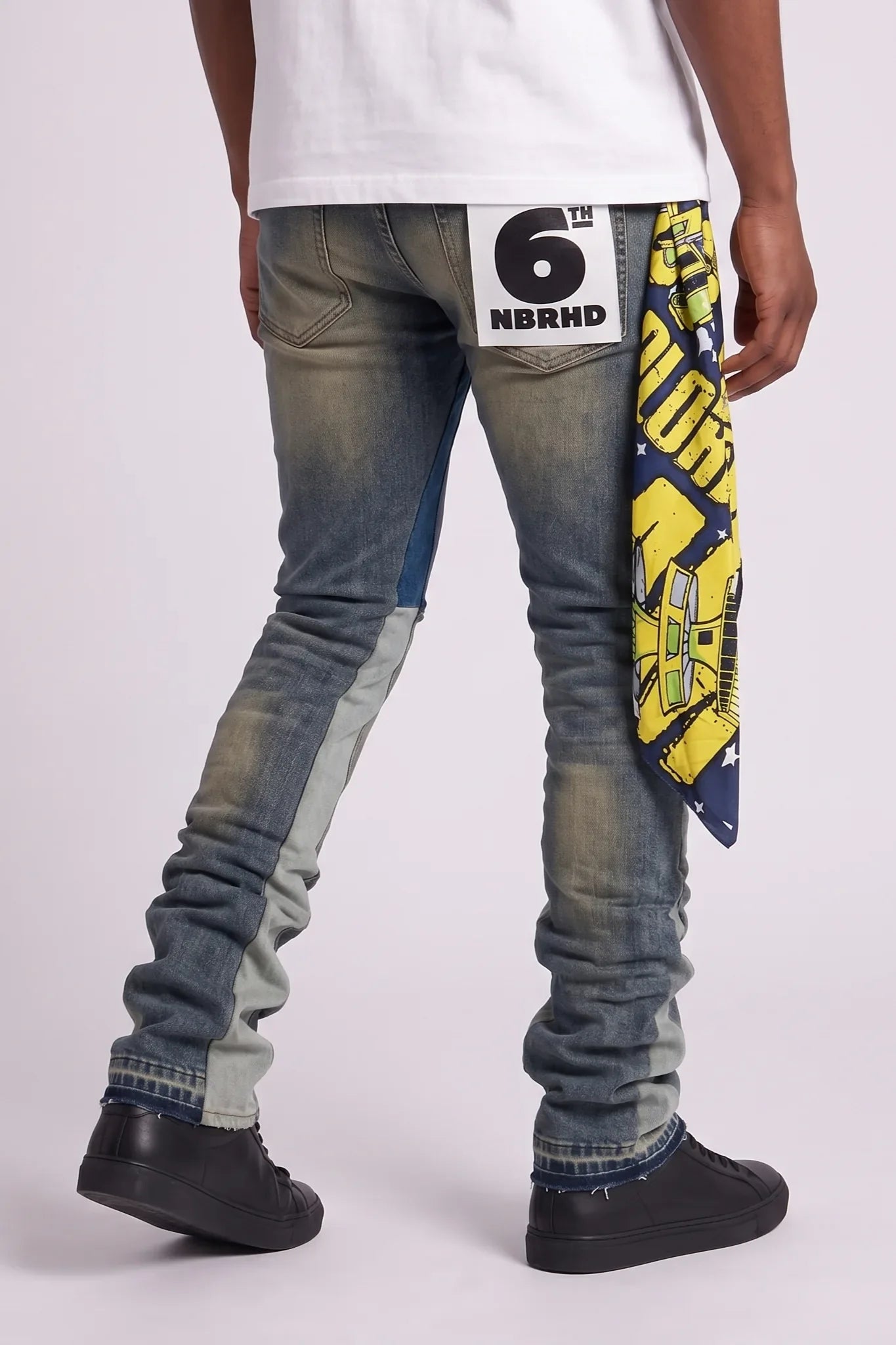 6Th Nbrhd Wolf River Men's Jeans - Faded