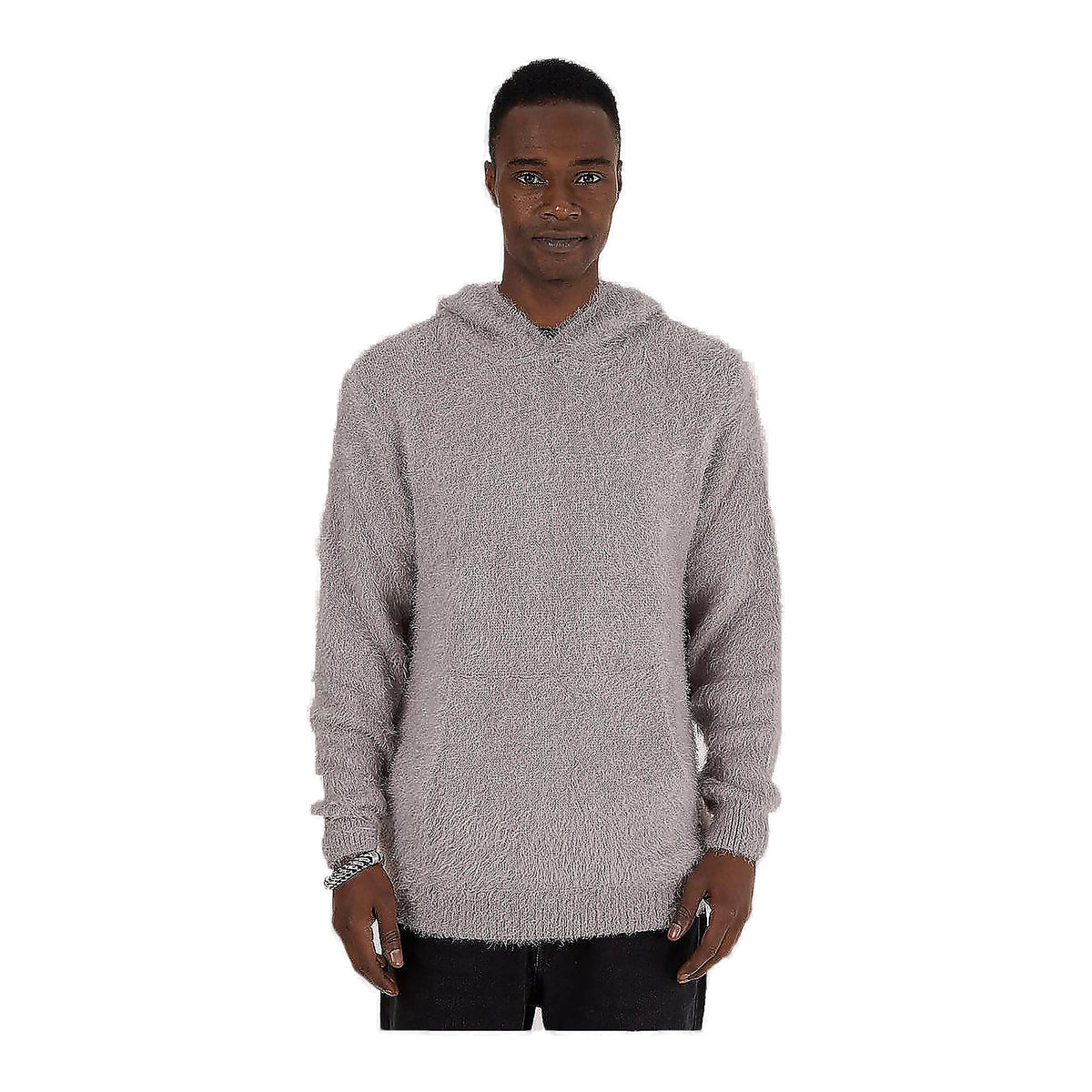 1 In A Million Mohair Hoodie - Fuzzy Texture
