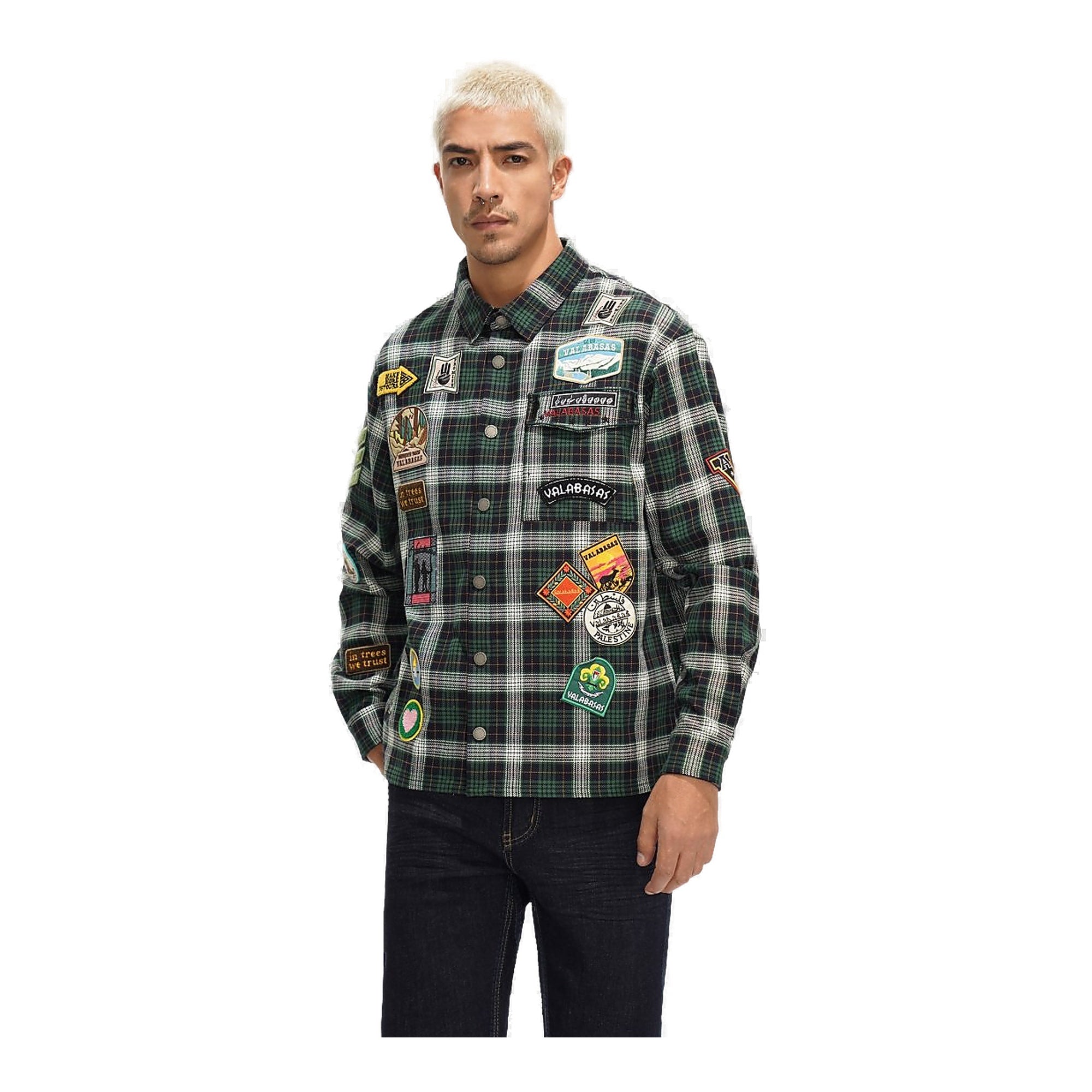 Valabasas Forge Button Down Shirt - Plaid Pattern