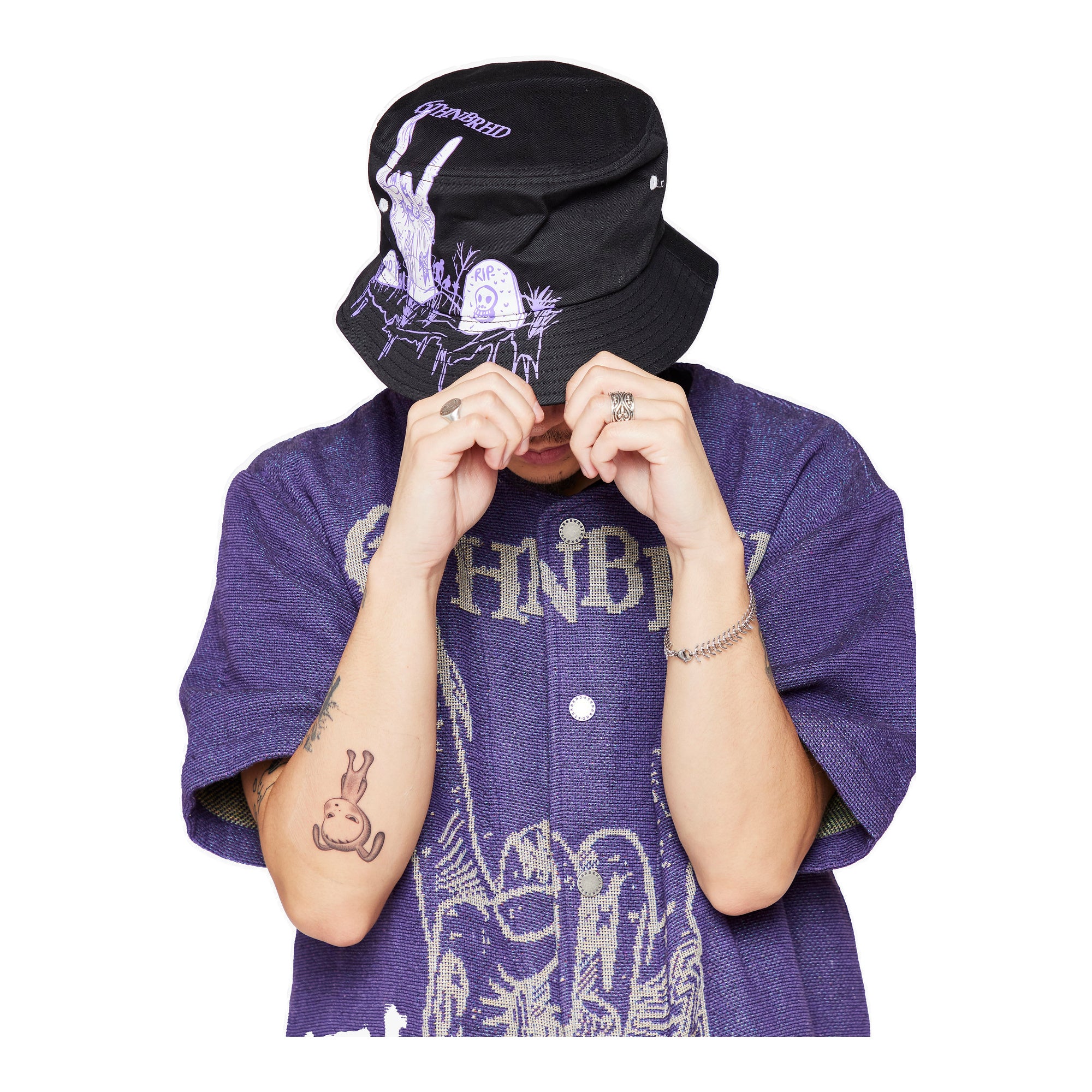 6Thneighborhood Tombstone Bucket Hat - Embroidered